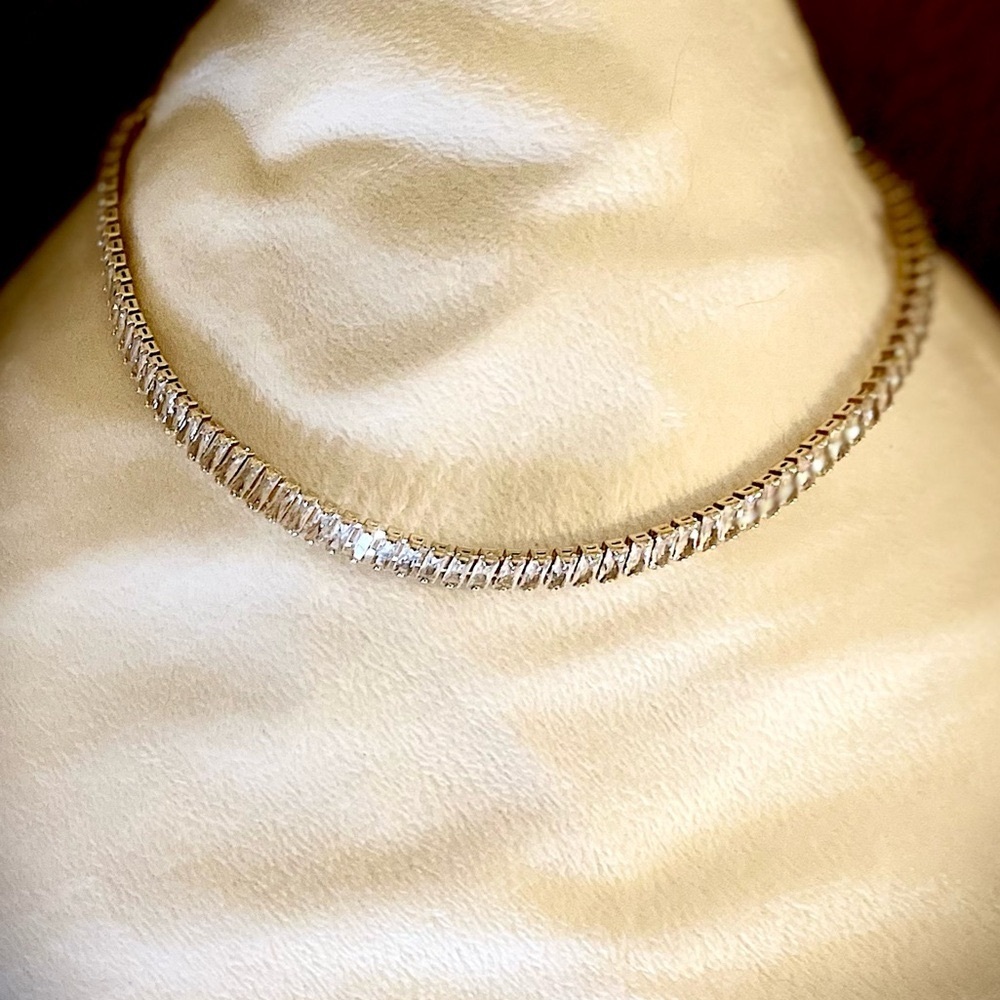 Gold Filled Cubic Zirconia Necklace